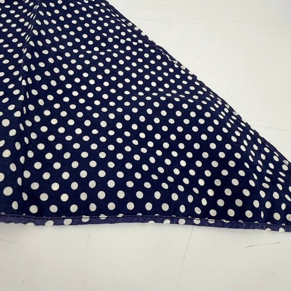 Lot of 3 Vintage 60s/70s Triangle Head Scarves Bandanas Polka Dot Striped Print